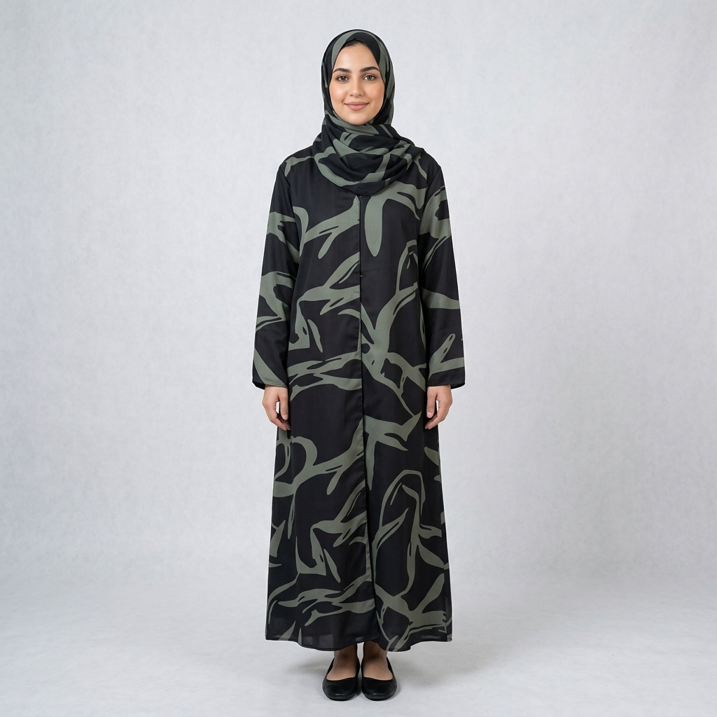 Abaya & Shella 2Pcs 003346-3