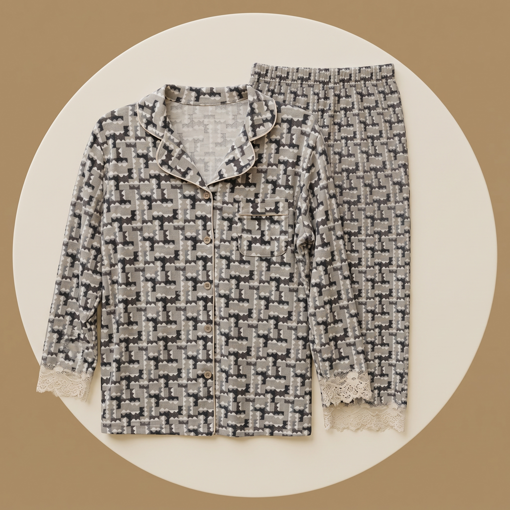 Womens Pyjama 2 Pcs 9152