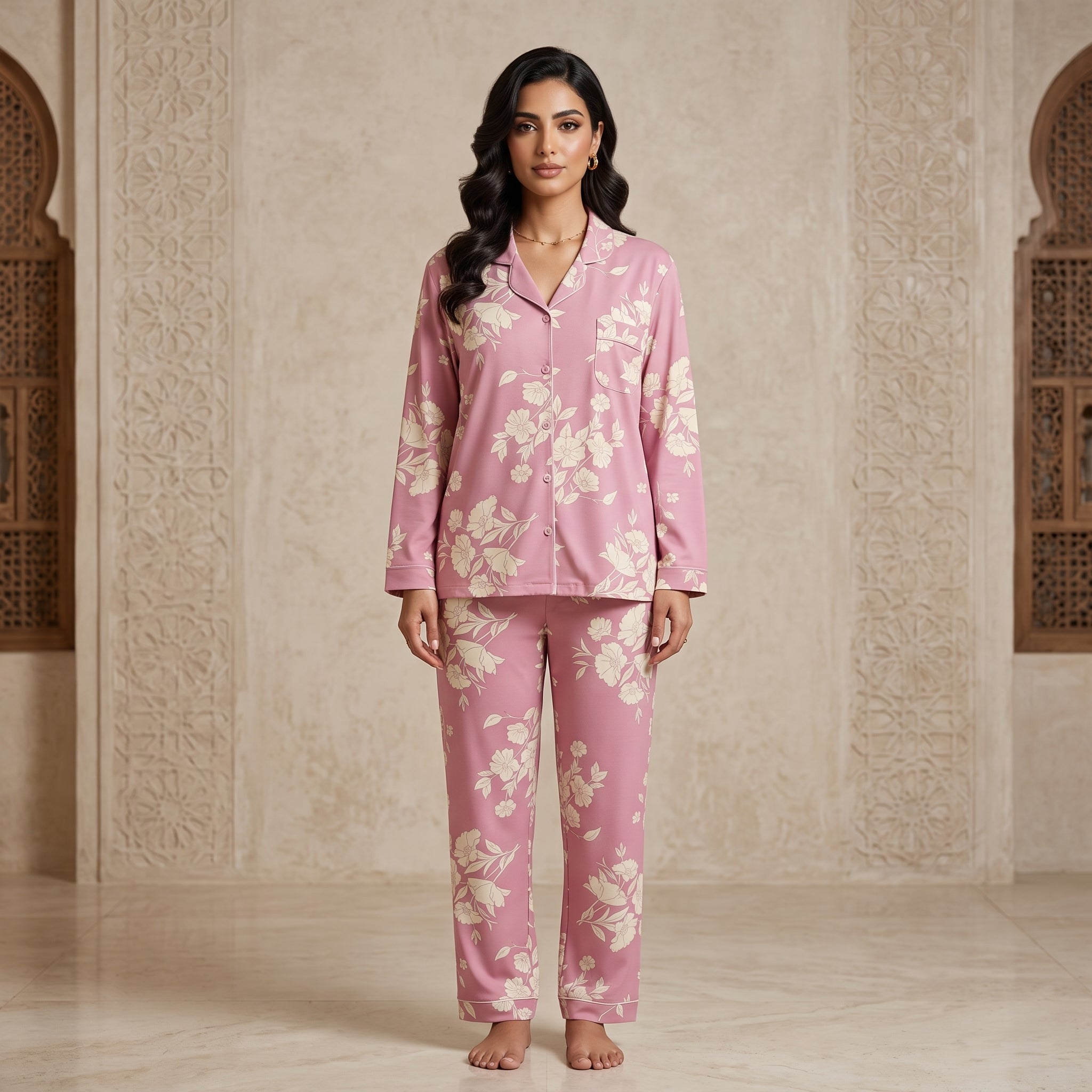 Womens Pajamas 2Pcs 742403M