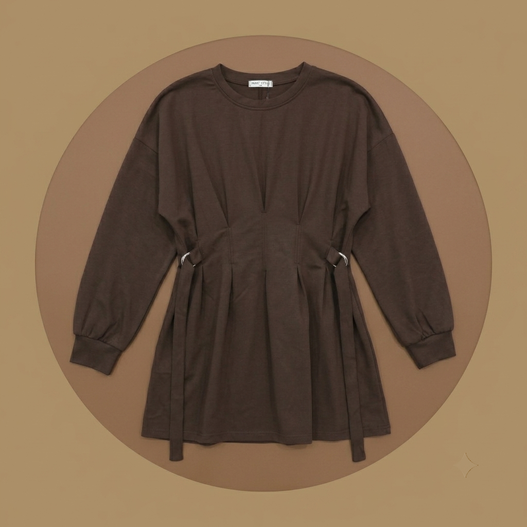 طقم فستان وبنطال نسائي 6250