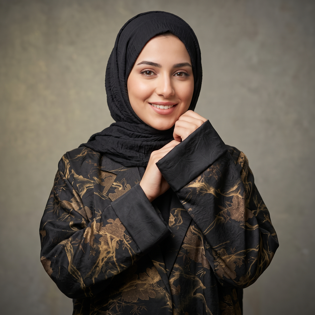 Abaya 1Pcs 0228-1