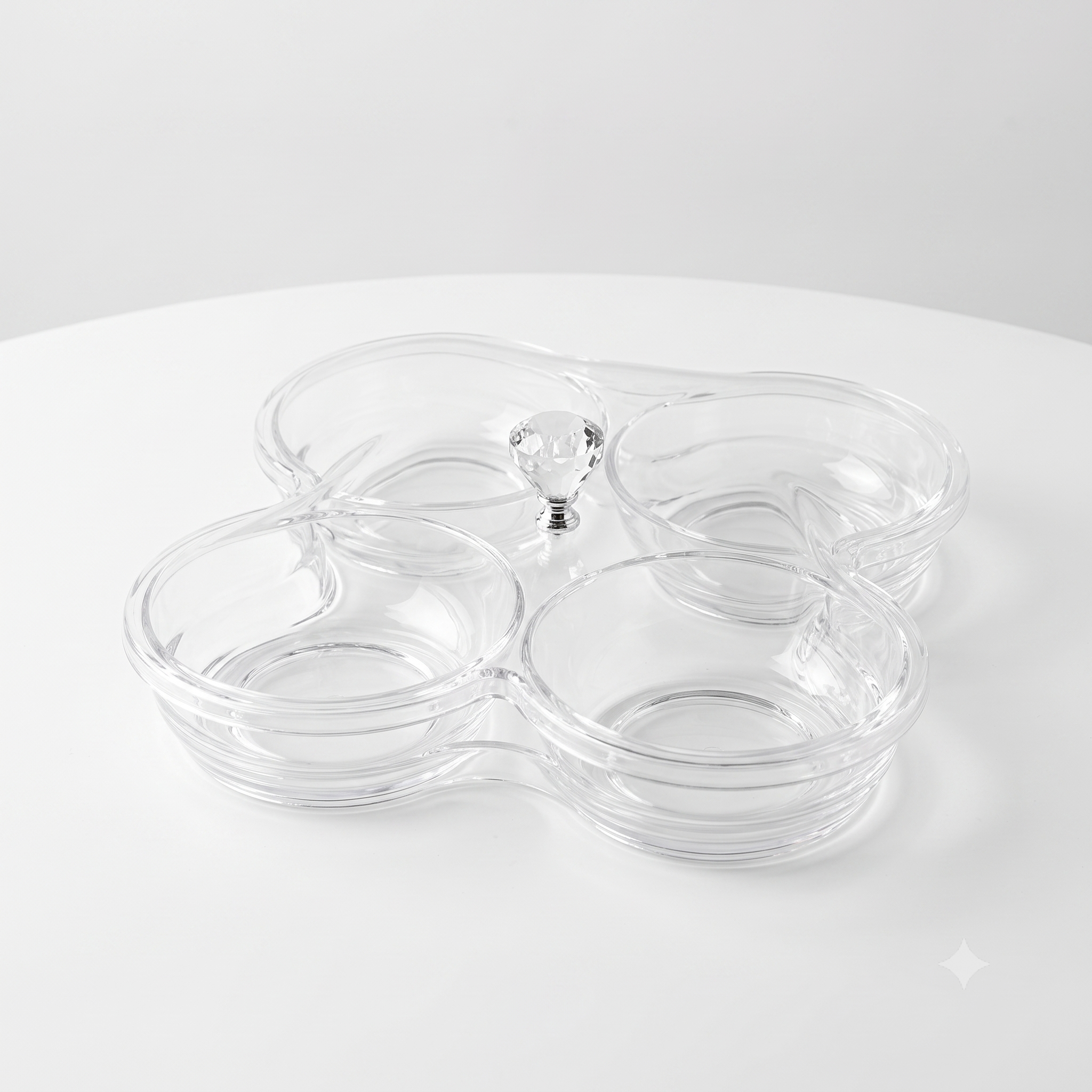 Nut bowl with rotating base 25cm