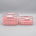 ماعون شفاف كريستال 2 قطع food container 2899012	10246