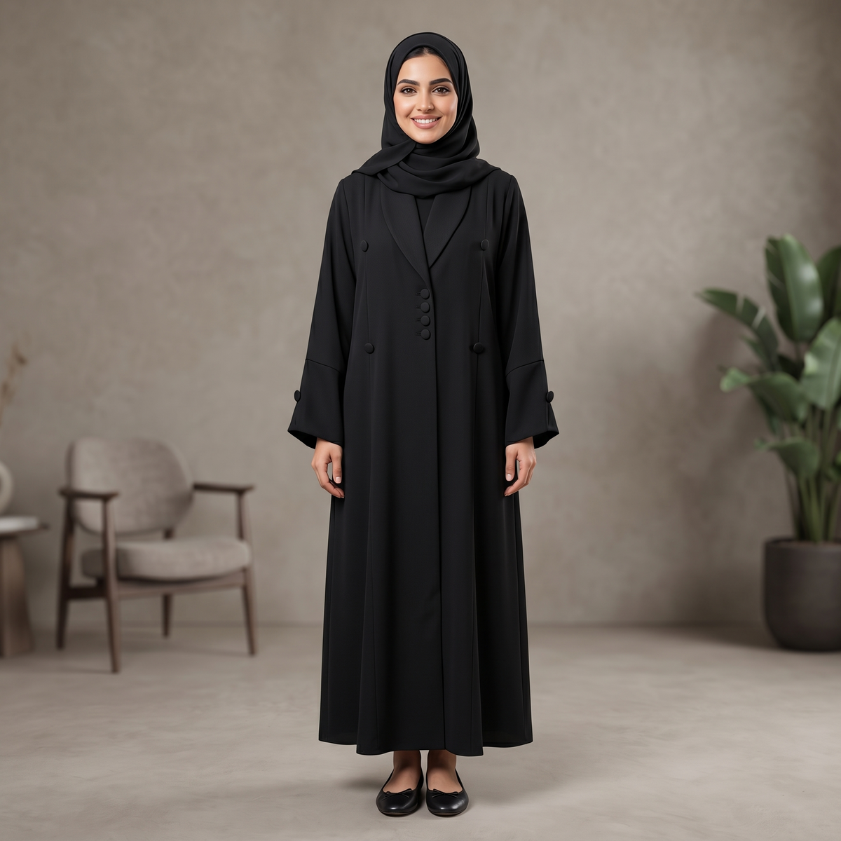 عباية قطعة واحدة 0194