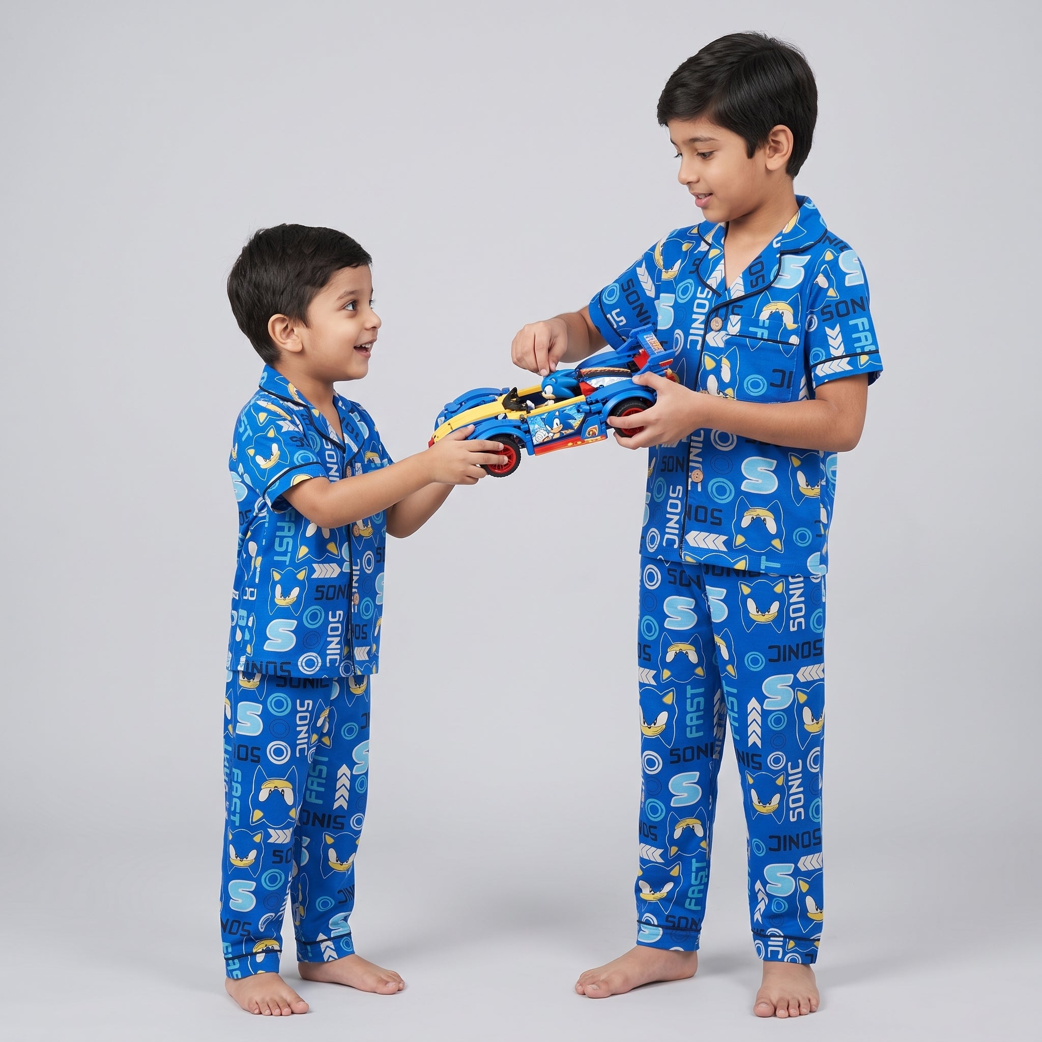 Sonic Game Kids H/S Pajamas