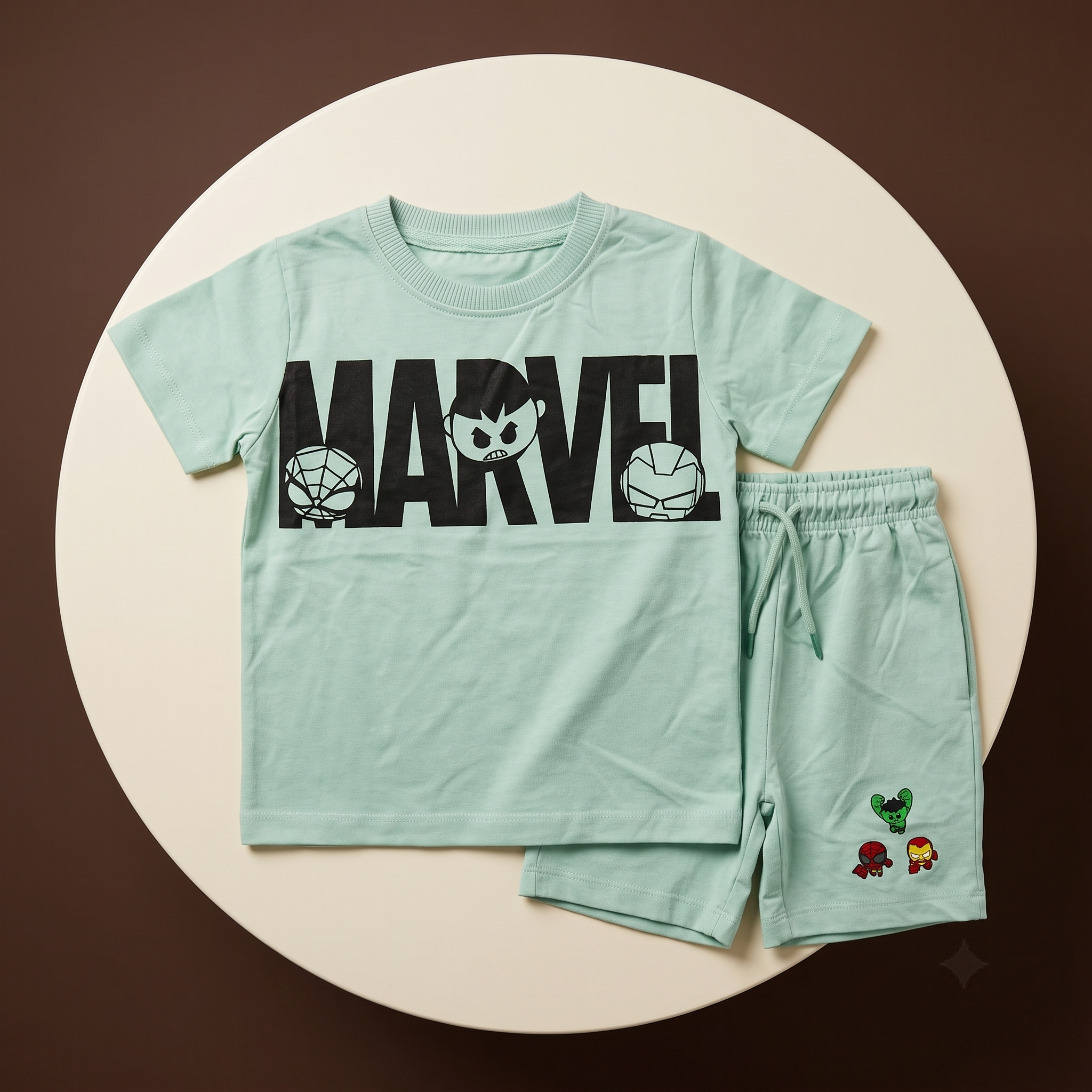 Marvel Faces Boys H/S shorts