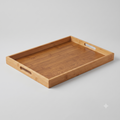 MK3040-5 rectangular wooden tray set