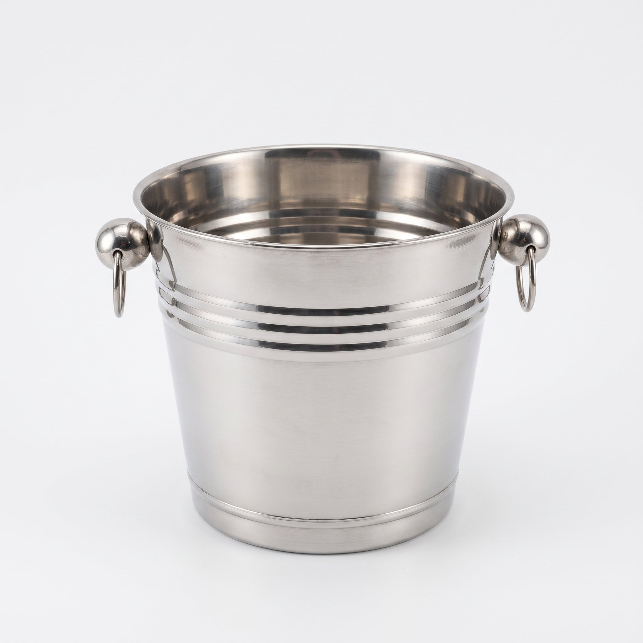 Large stainless steel ice bucket 24 cm 2330