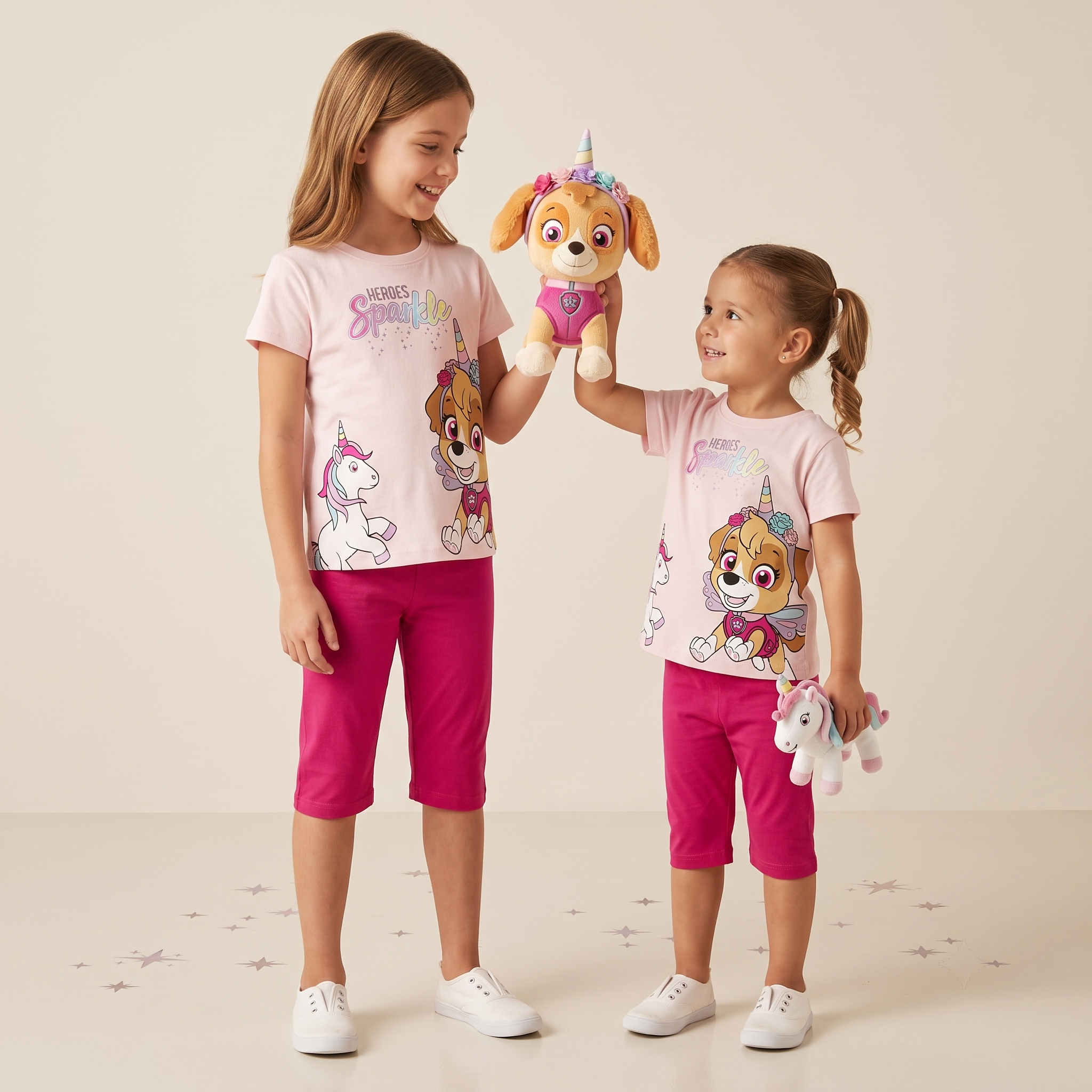 Kids Bermuda Set Heroes Sparkle
