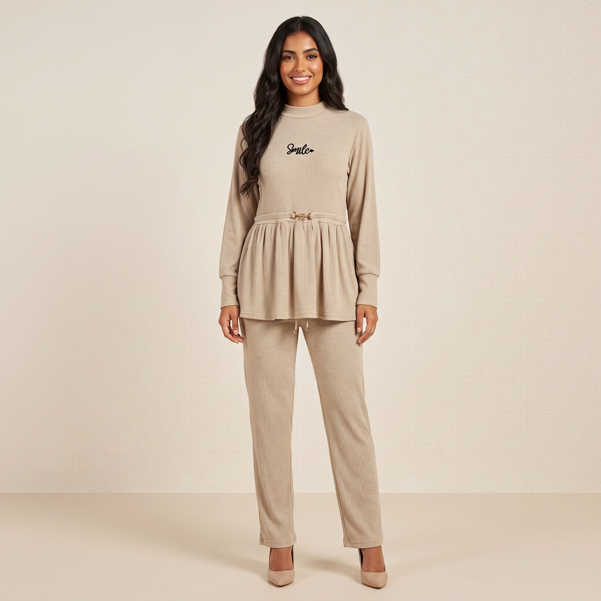Womens Winter Pajama 2Pcs YA10018D