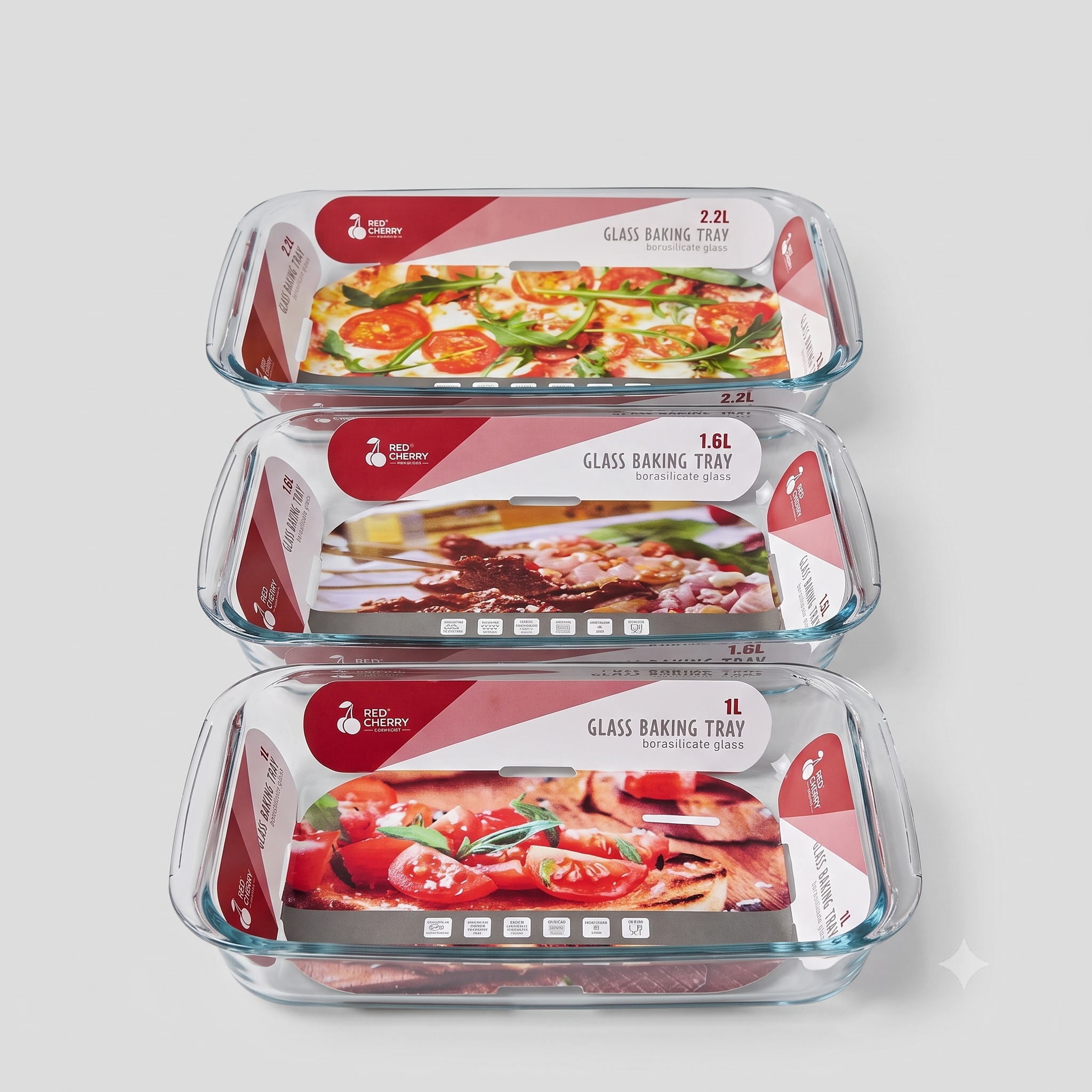Rectangular Pyrex Set 202