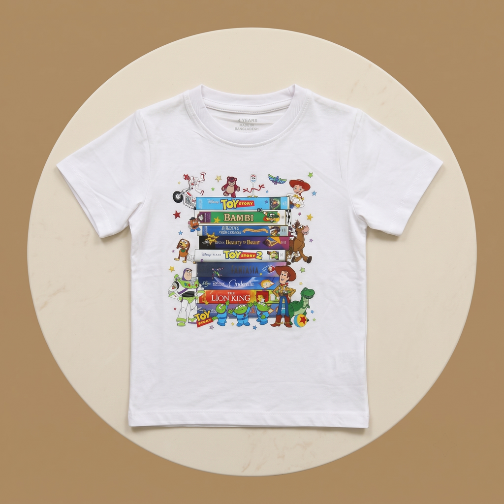Disney Movies Kids H/S T-Shirt