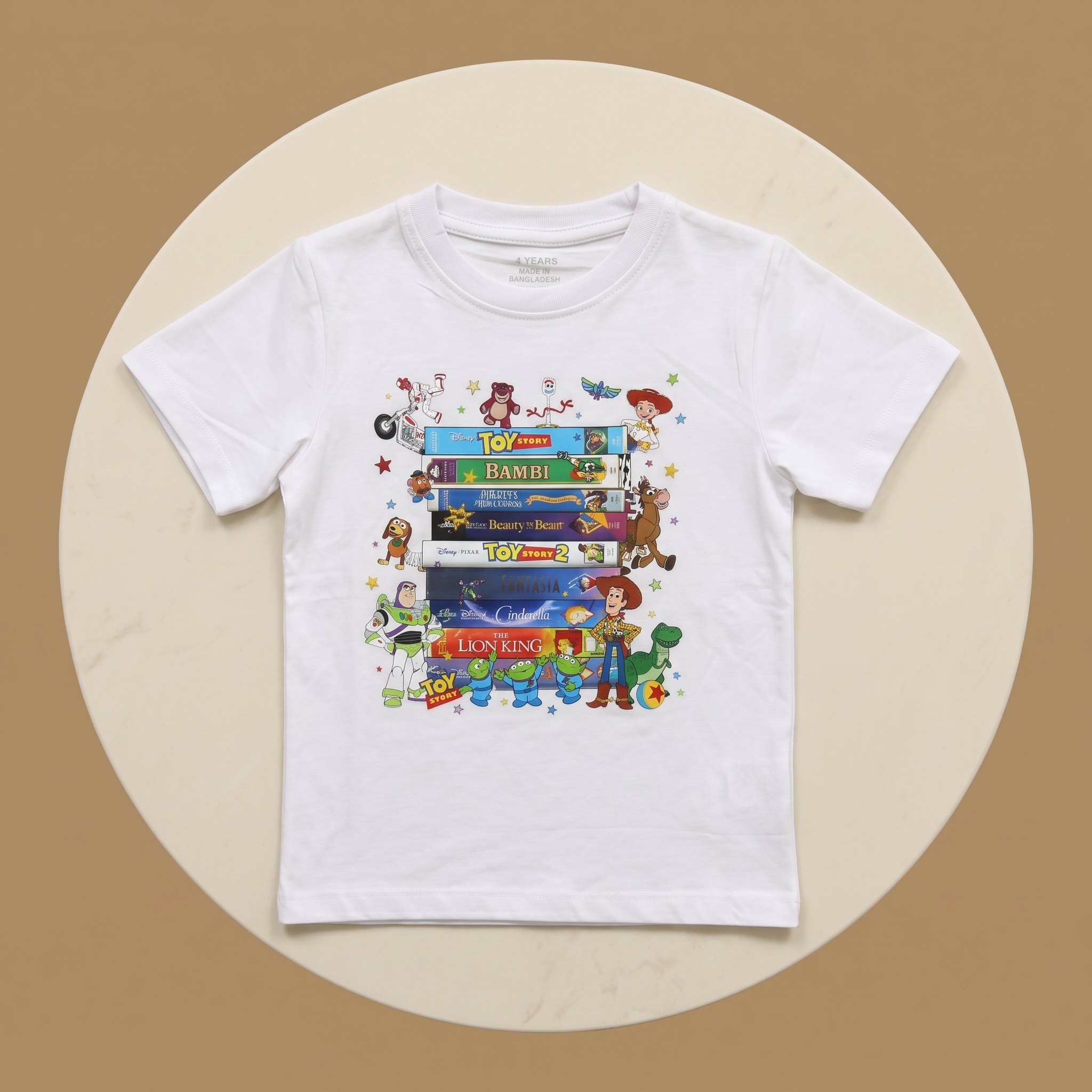 Disney Movies Kids H/S T-Shirt