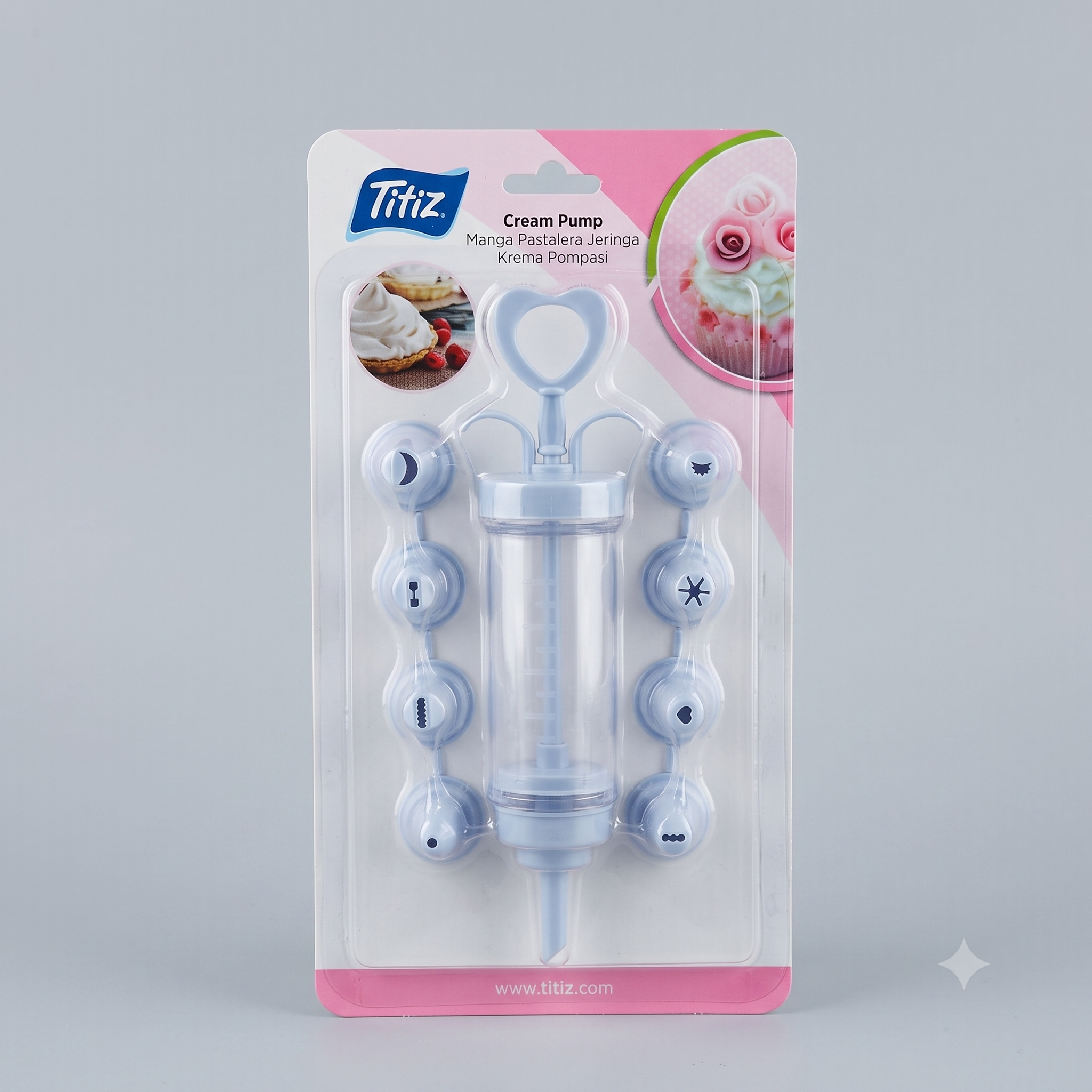 مزاز كريمة زجاجي كريم AP-1004