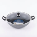 Tefal Pakistani frying pan with glass lid and handles
