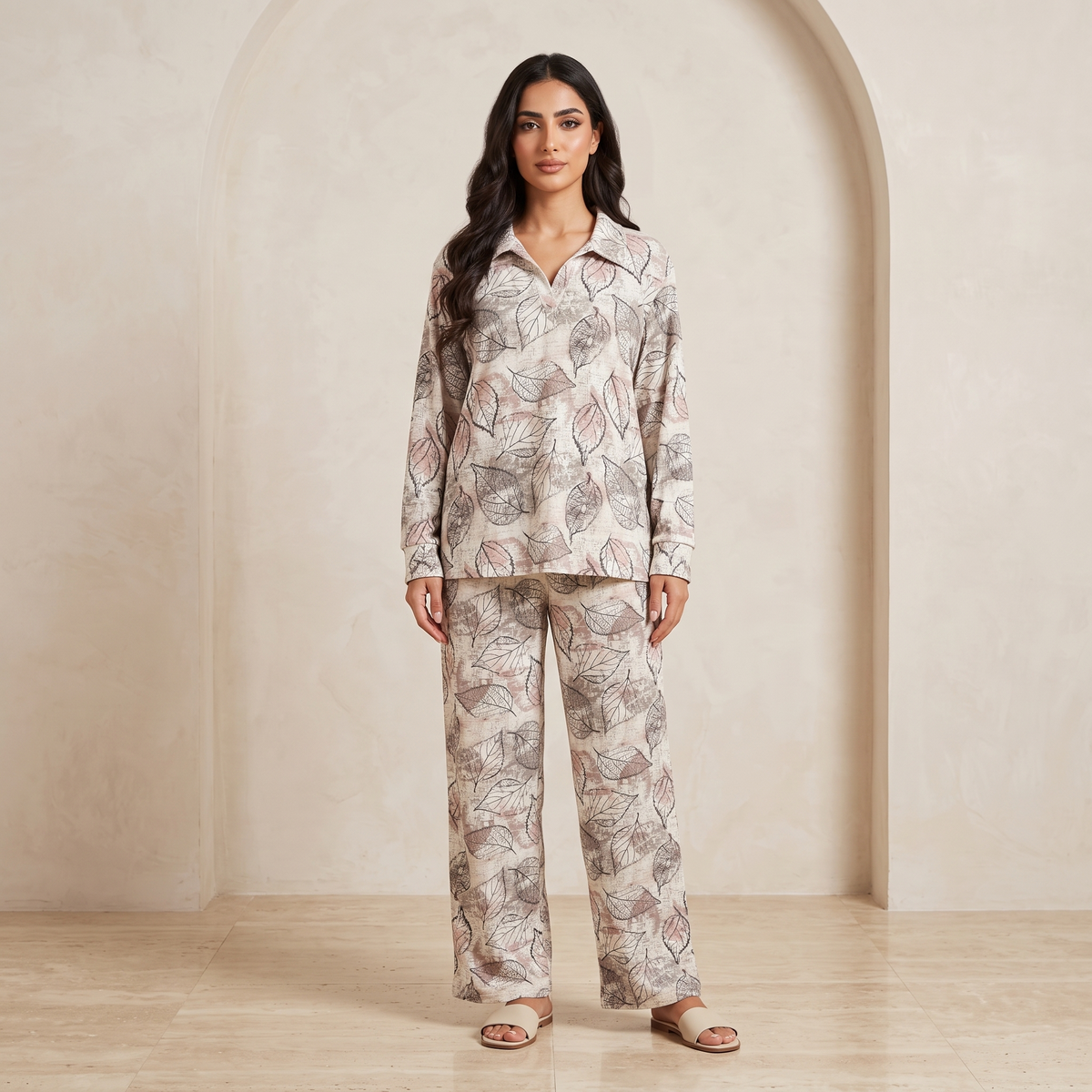 Womens Pyjama 2 Pcs 9136