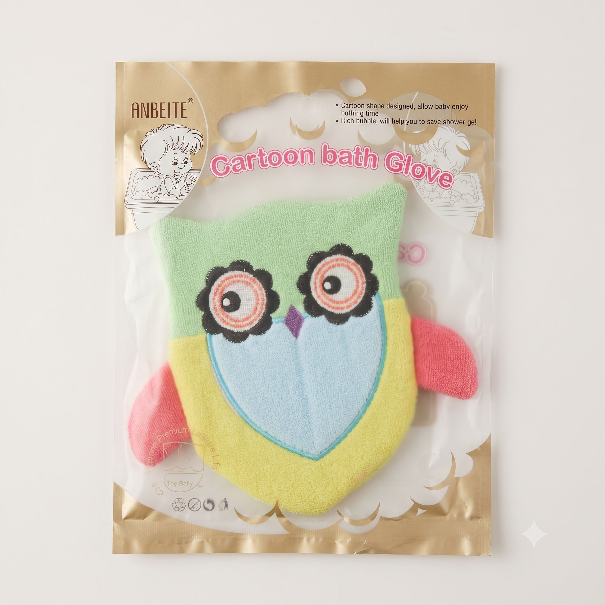Baby bath sponge