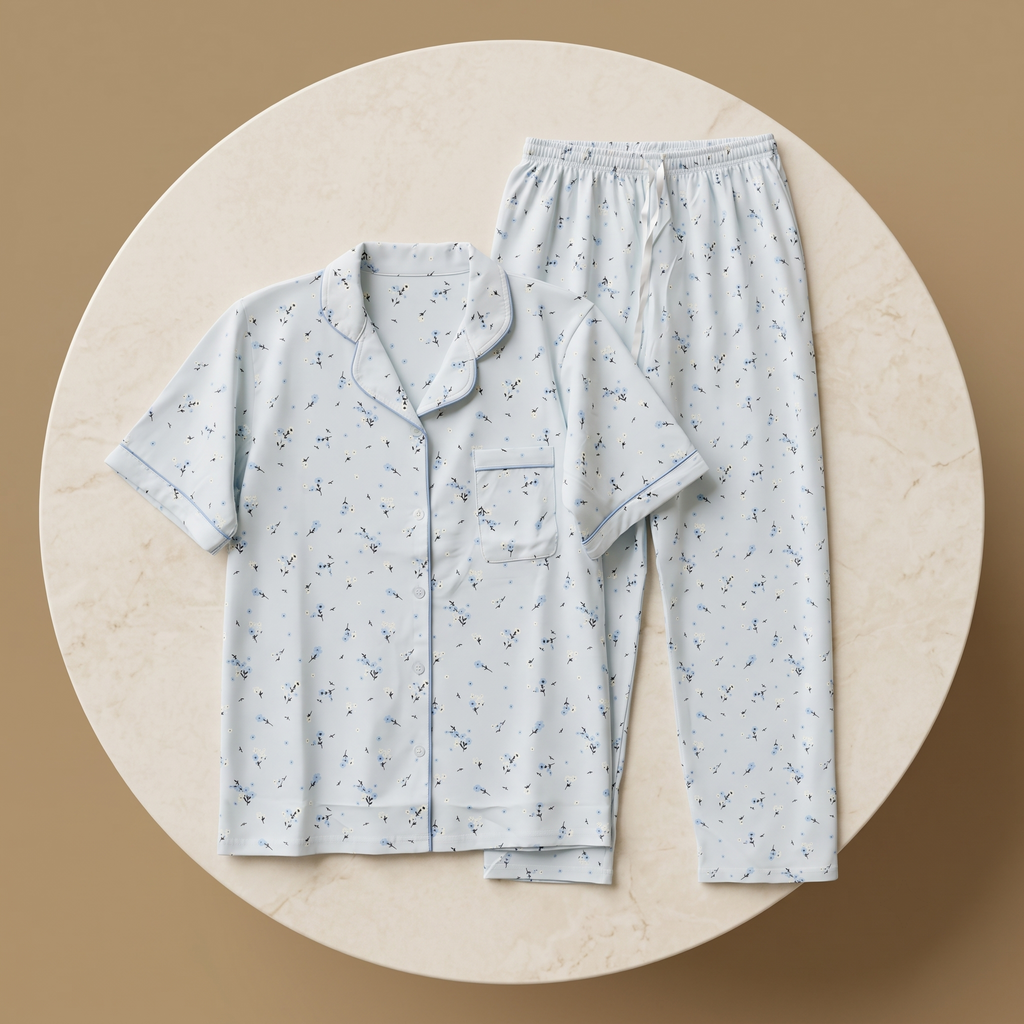 Womens Pajamas 2Pcs ST-2858