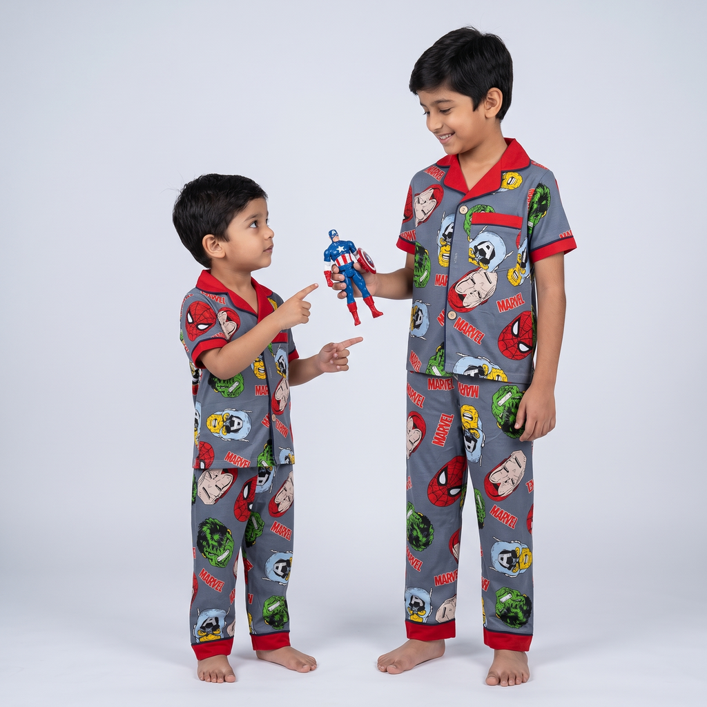 Marvel Avengers Kids H/S Pajamas