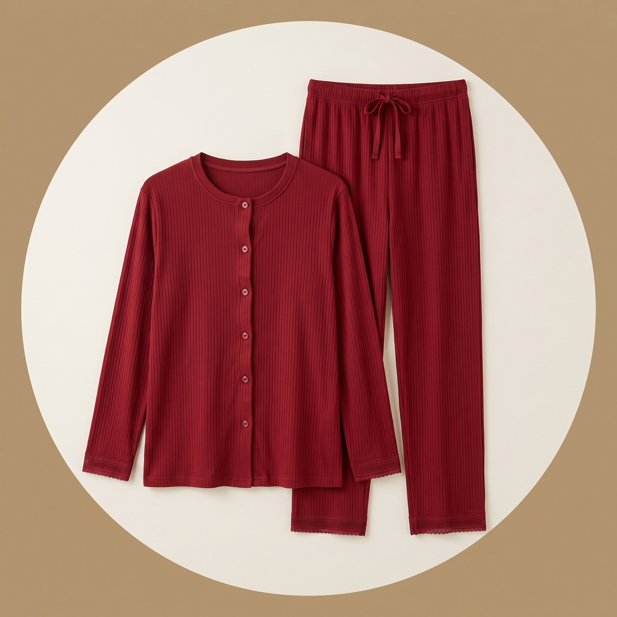 Womens Pajama 2Pcs HM-70533