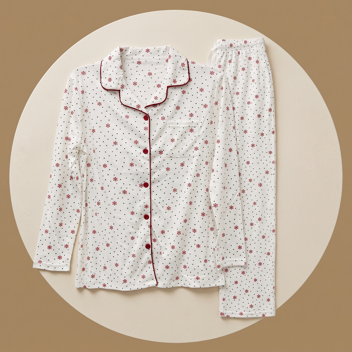 Womens Pajama 2Pcs HM-70503