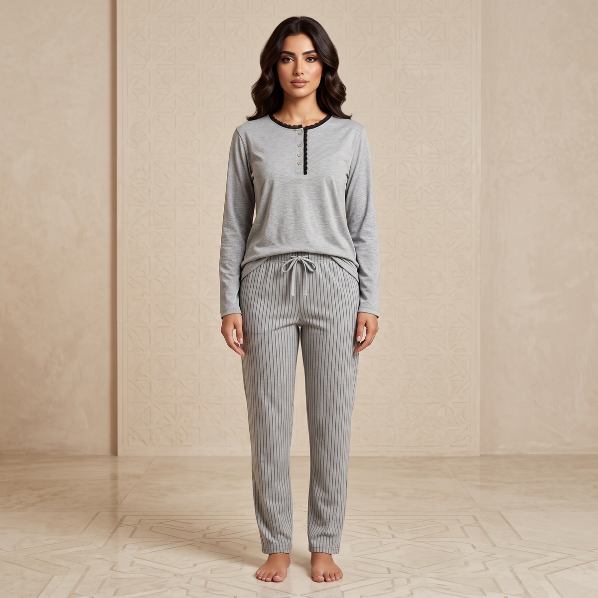 Womens Pajama 2Pcs HM-70531