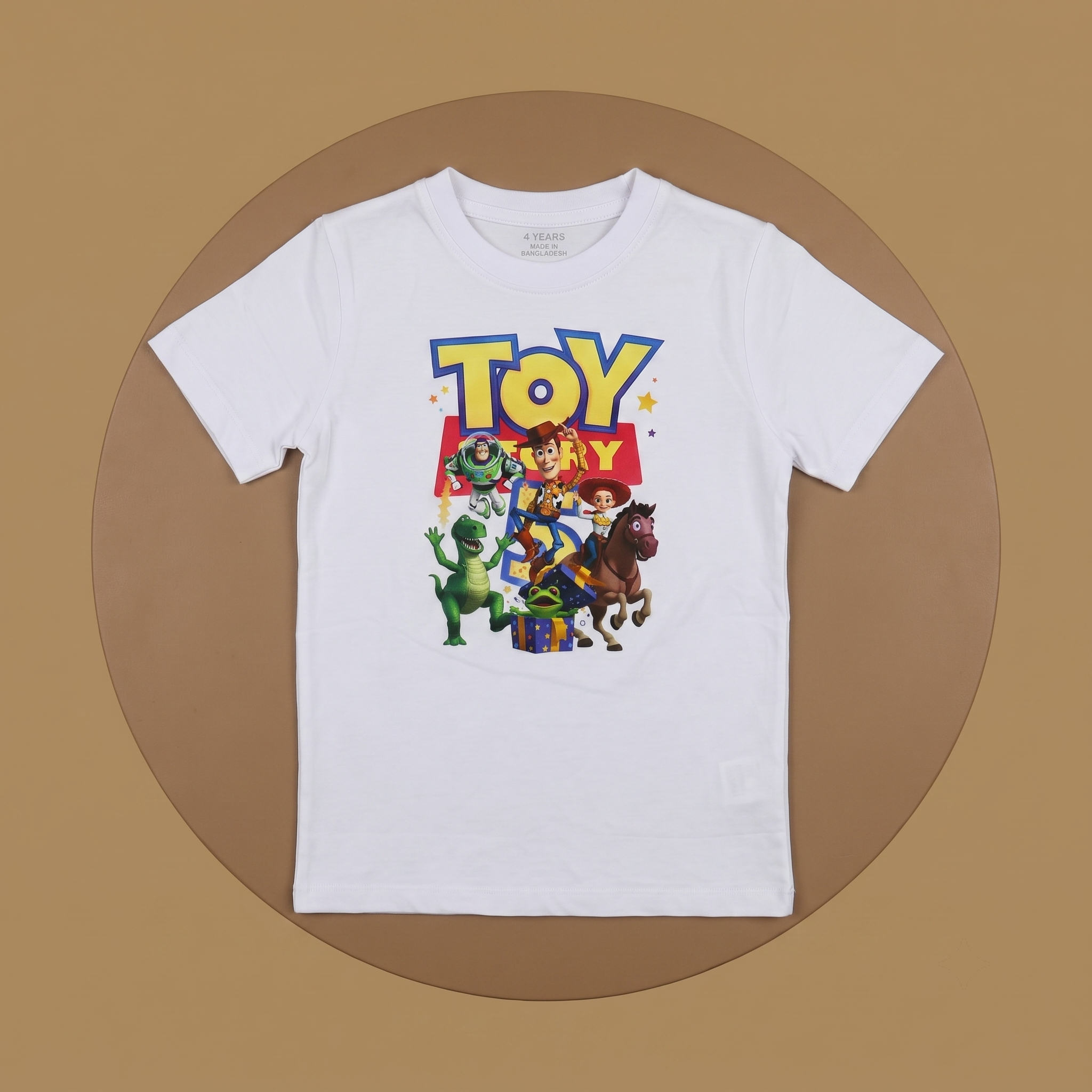 Toy Story White Kids H/S T-Shirt
