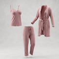 Womens Pajama 3Pcs HM-70619