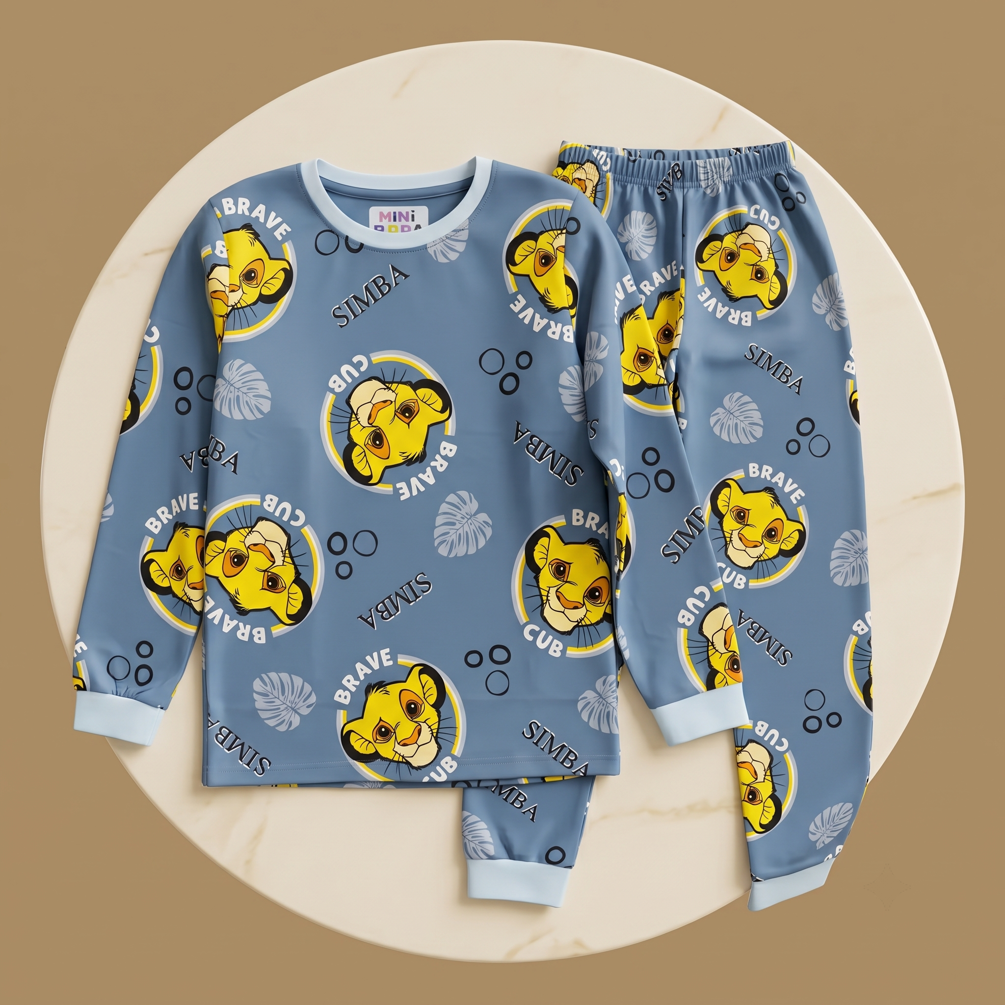 Brave Cub Simba L/S Pajamas