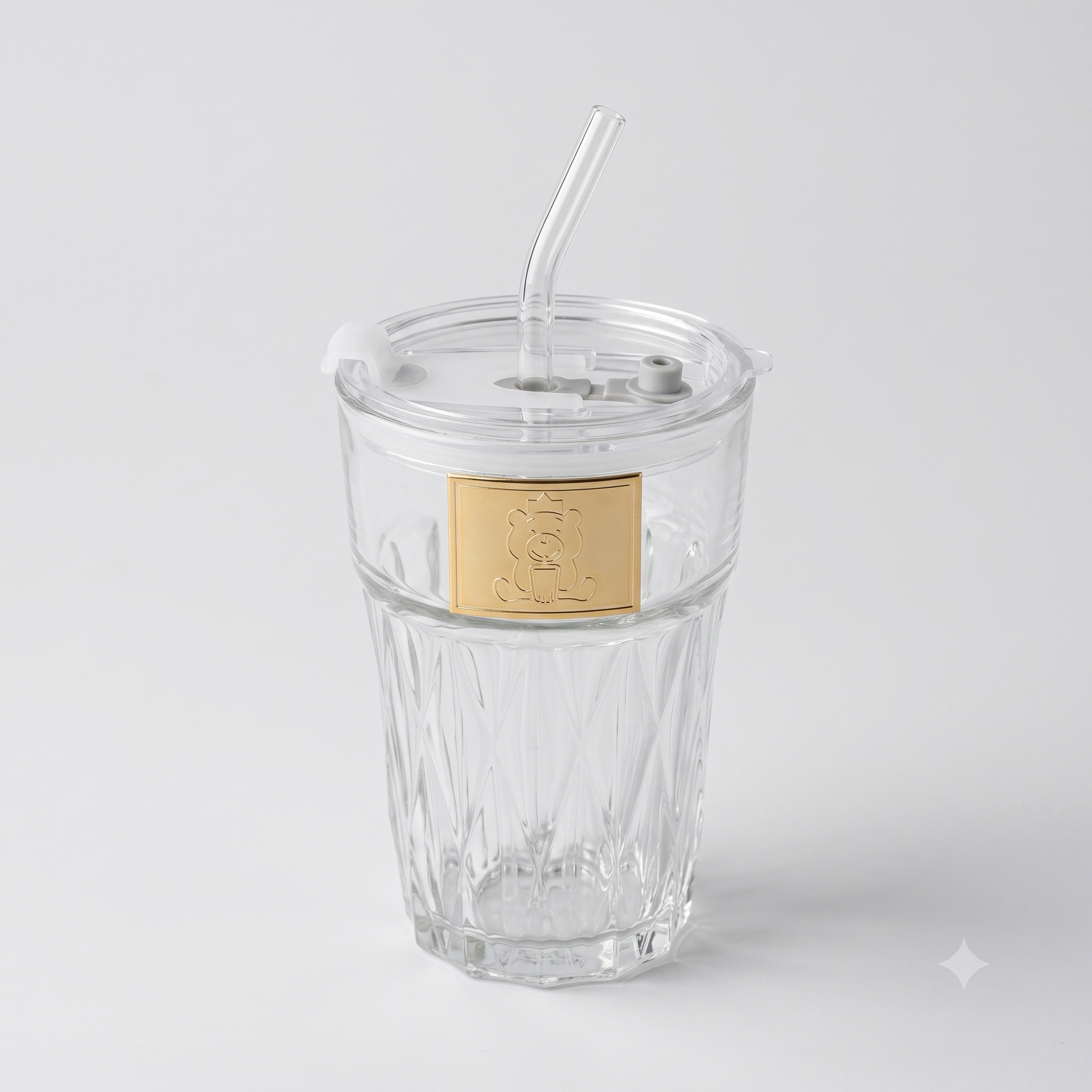 Glass sugar bowl (4) 251