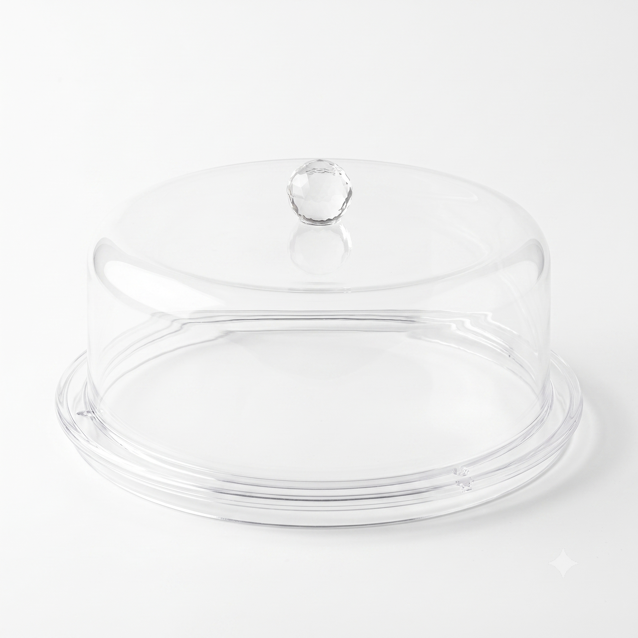 Cake Plate with Dome 24cm