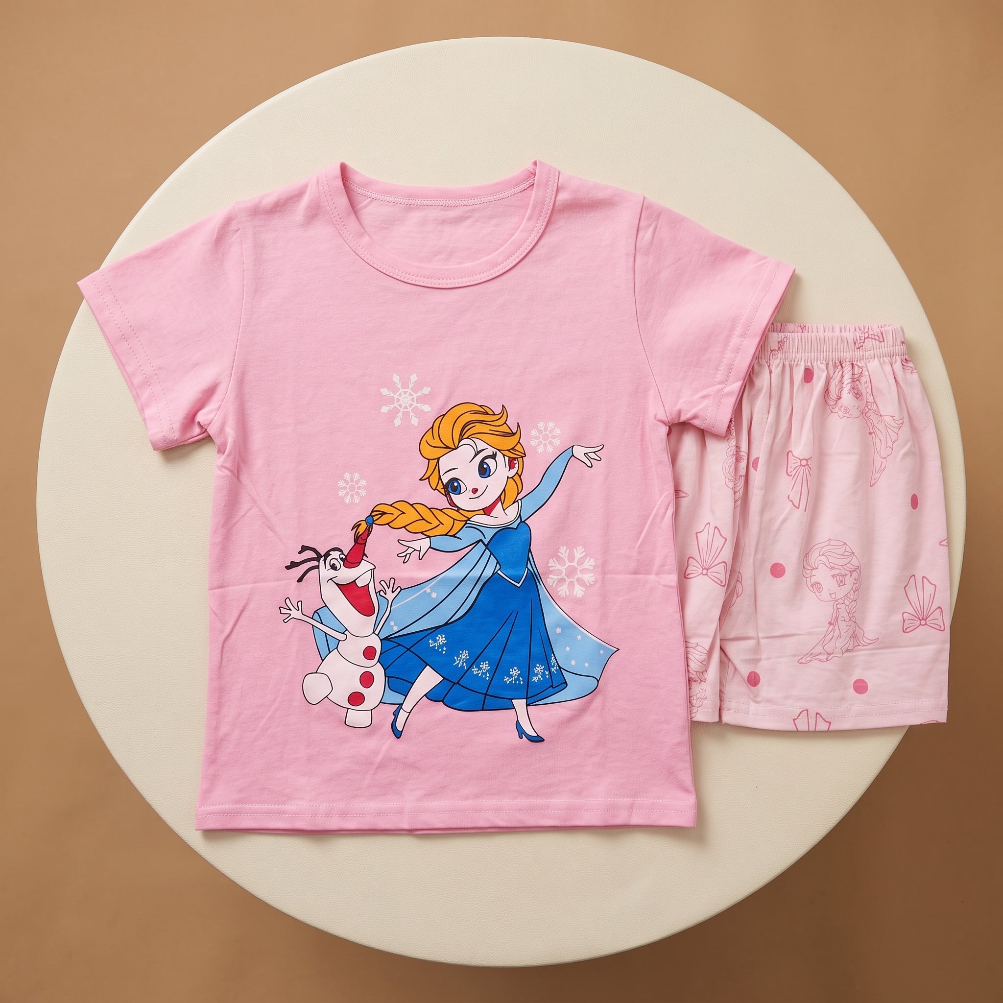 Frozen Princess Pink H/S Short Set