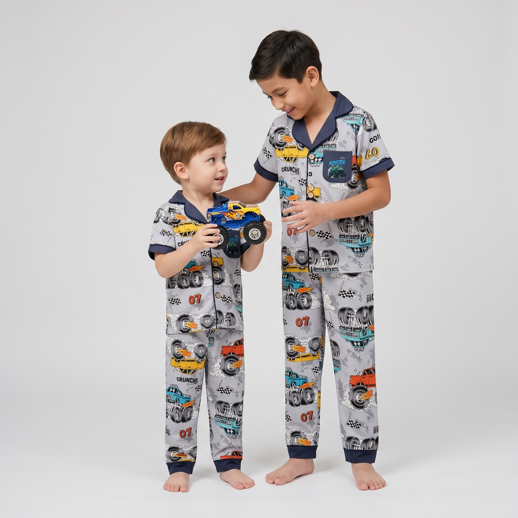 Monster 07 Kids H/S Pajamas