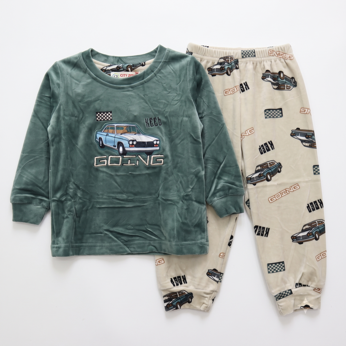 Kids Winter Pajama Set 651120A