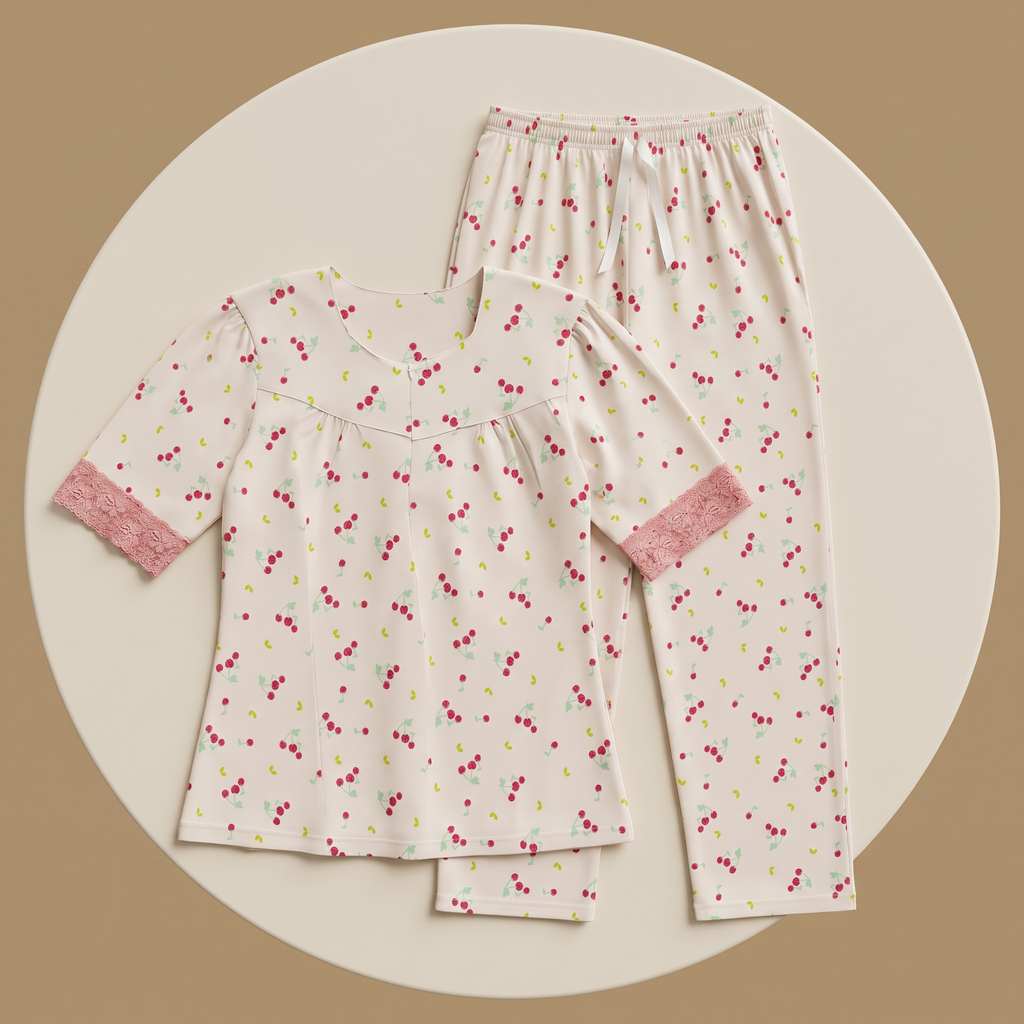 Womens Pajamas 2Pcs Z-1815