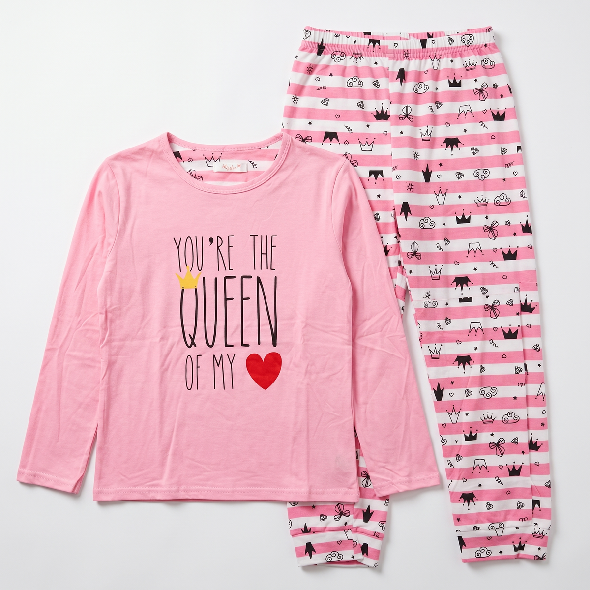 Womens L/S Pajama 2Pcs WB13023