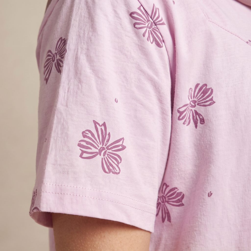 Womens Midi Bows Pink