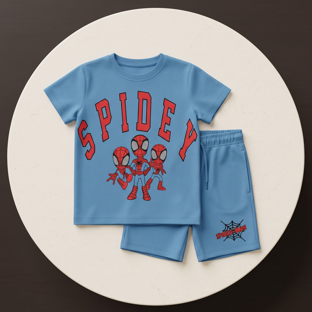 3 Spidey Boys H/S shorts
