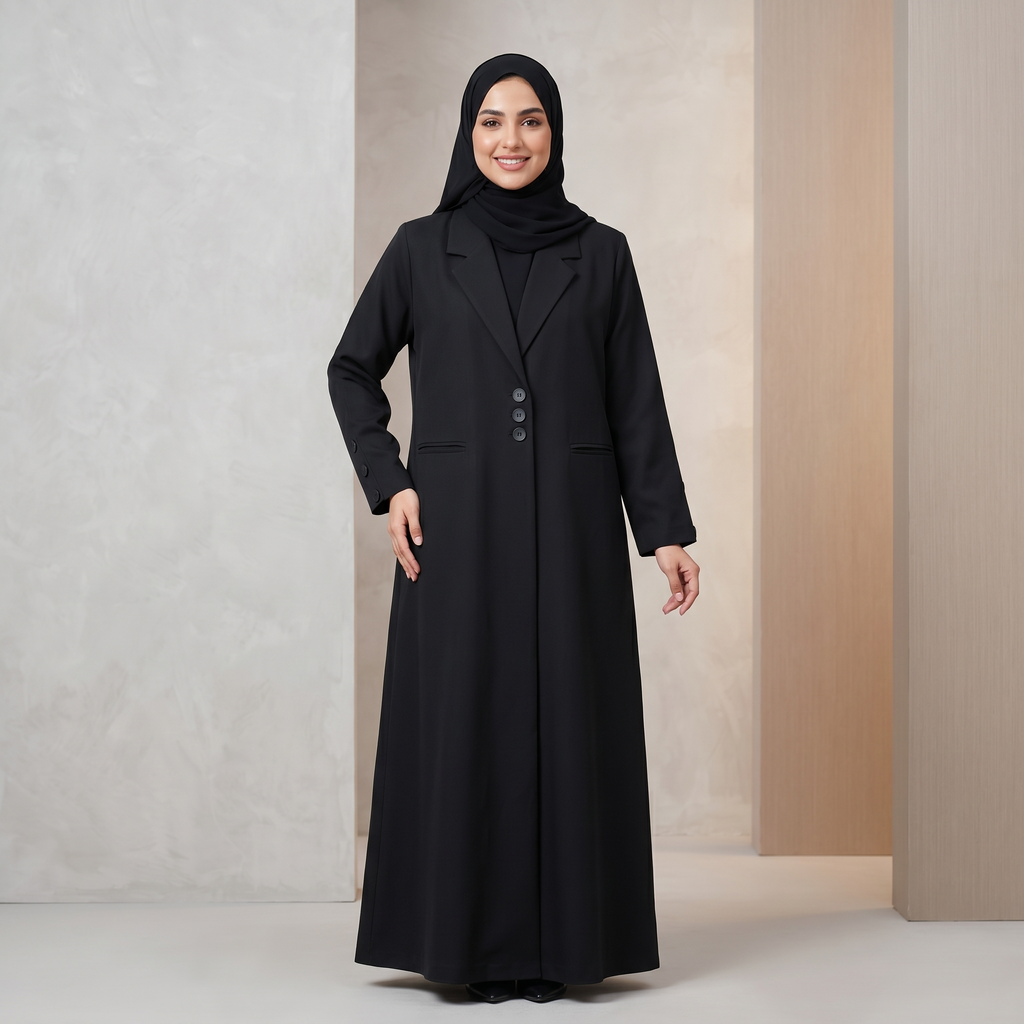 ABAYA Blazer Front Pocket 015