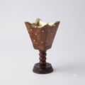 Wooden incense burner