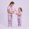 Kuromi Trio Purple Kids H/S Pajamas