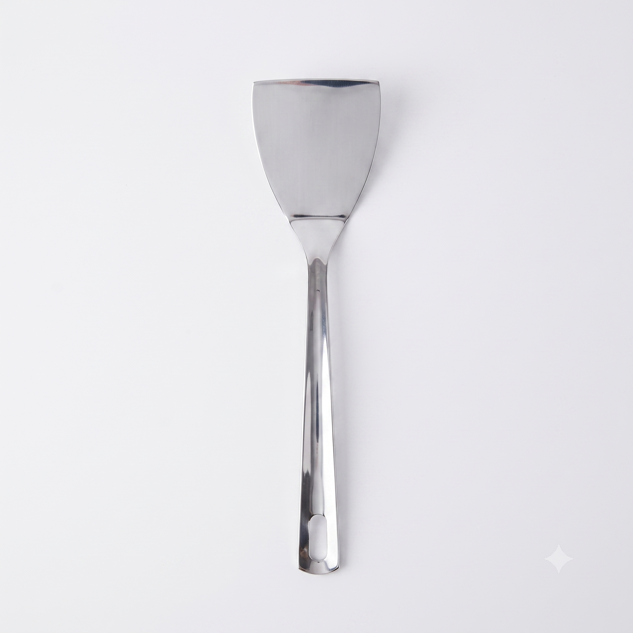 Euro Design Deluxe Plain Steel Serving Spoon