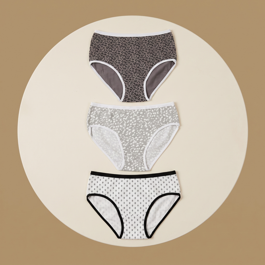 Womens Underwear 3Pcs Set 1010-3