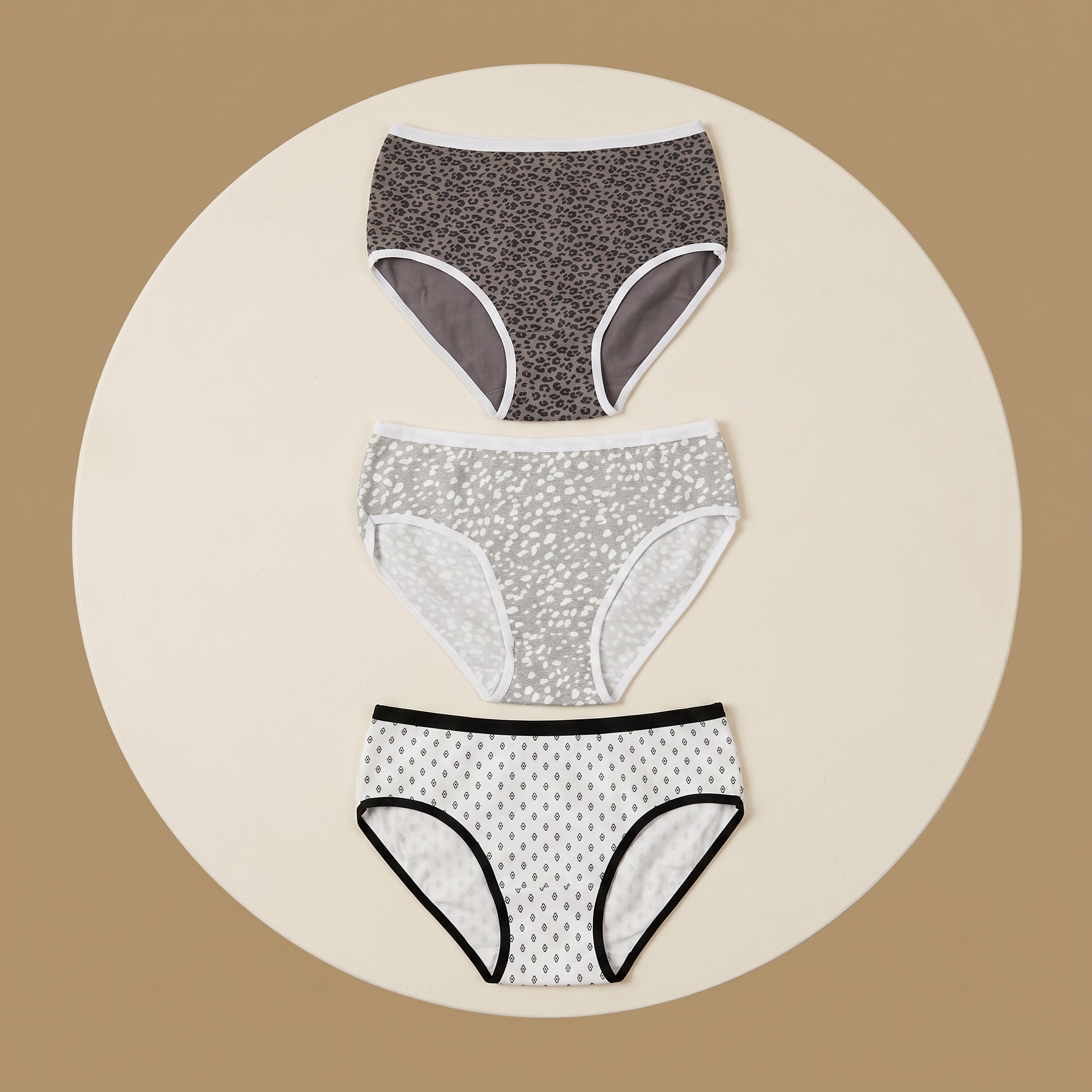 Womens Underwear 3Pcs Set 1010-3
