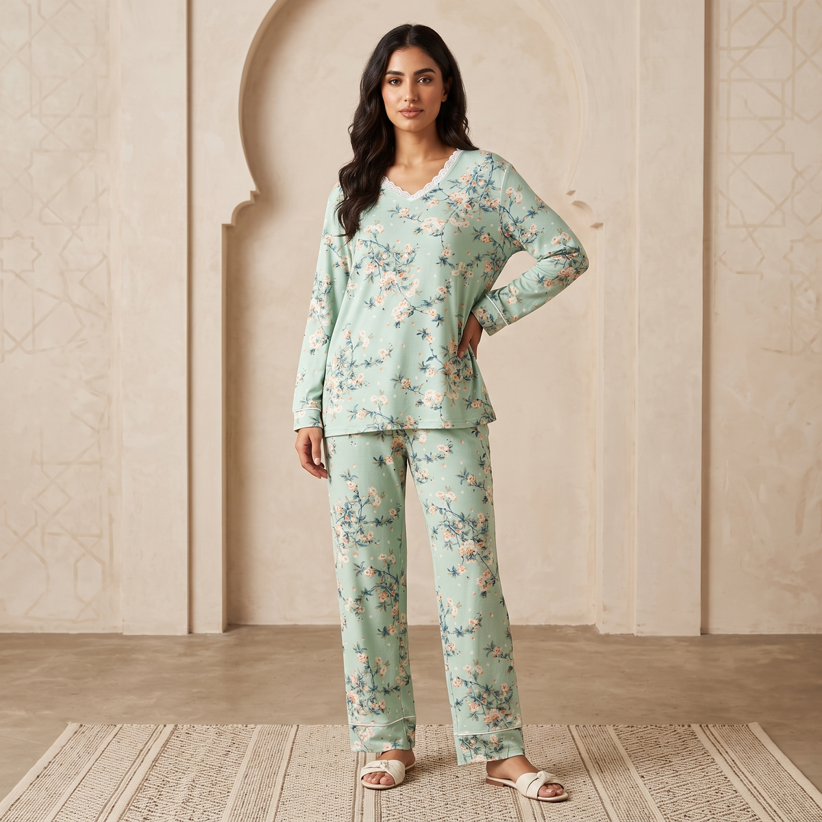 Womens Pajama 2Pcs HM-70602