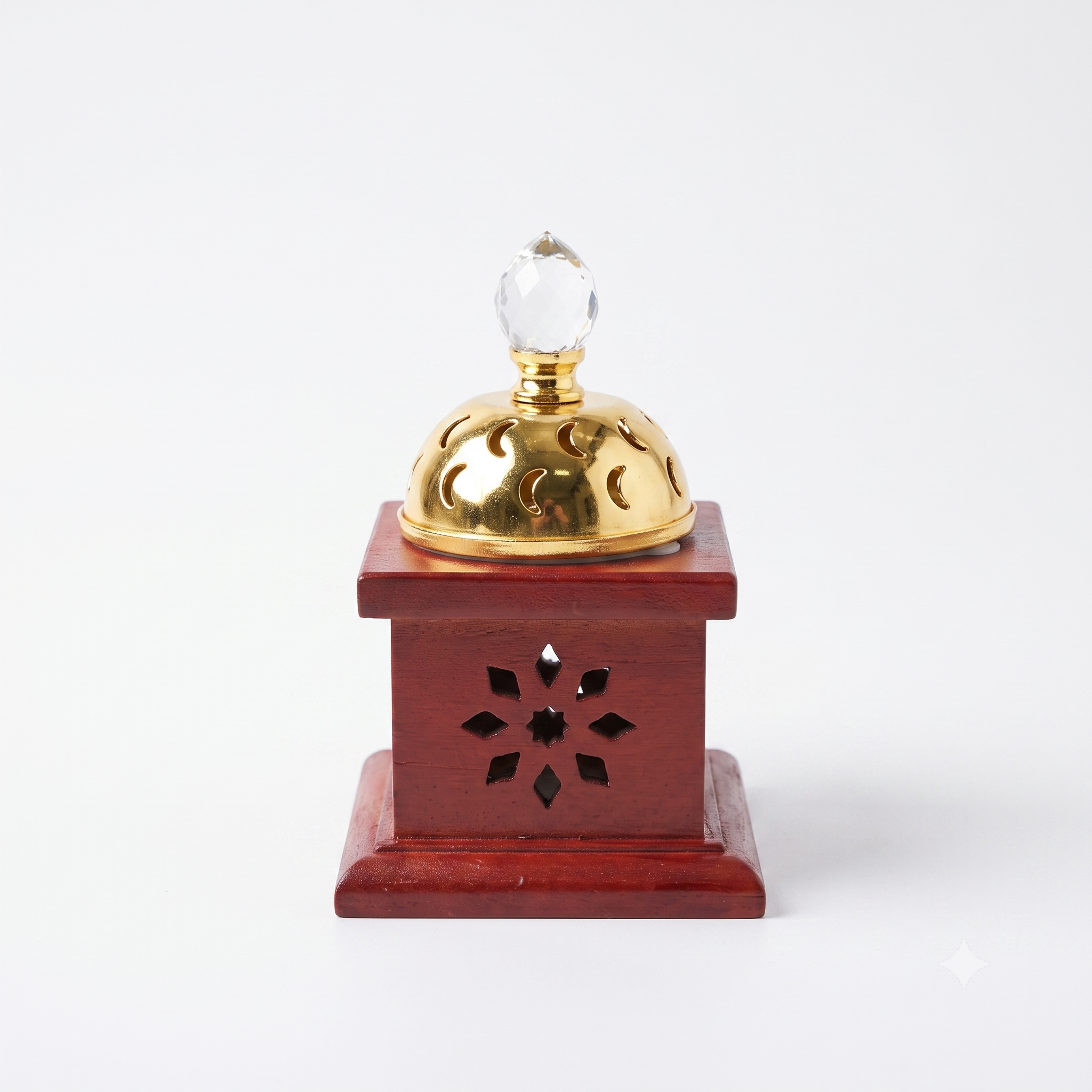 Wooden incense burner