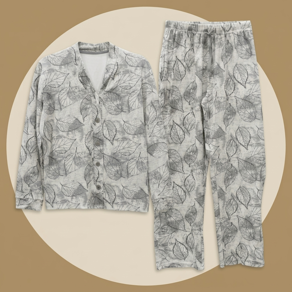 Womens Pyjama 2 Pcs 9133