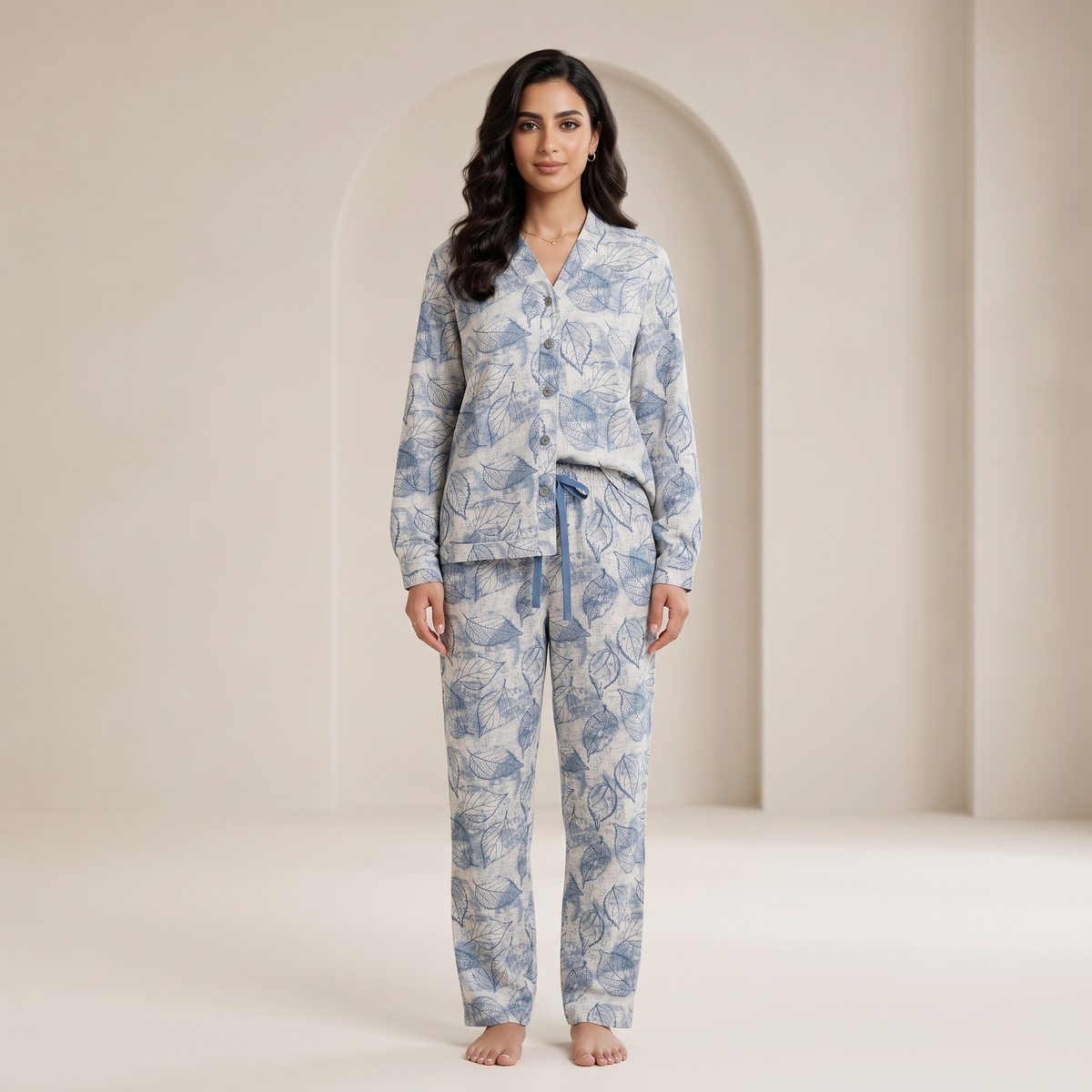 Womens Pyjama 2 Pcs 9133