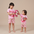 Lotso Strawberry Pink H/S Short Set