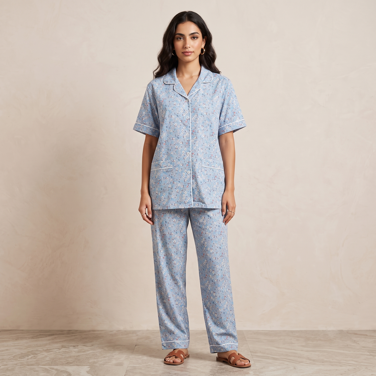 Womens Pajamas 2Pcs 668